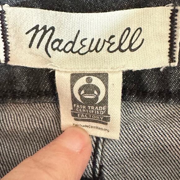 Madewell The Perfect Vintage Crop Jean Size 25 in Sumner Wash Style AA892 Casual - Picture 4 of 13